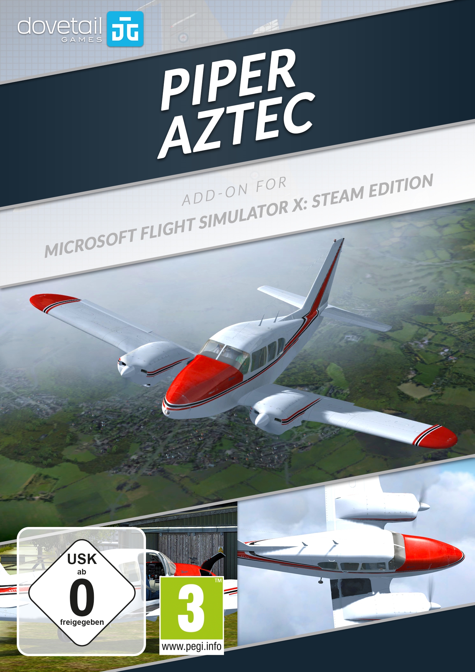 Microsoft Flight Simulator X: Steam Edition: Piper Aztec Add-On